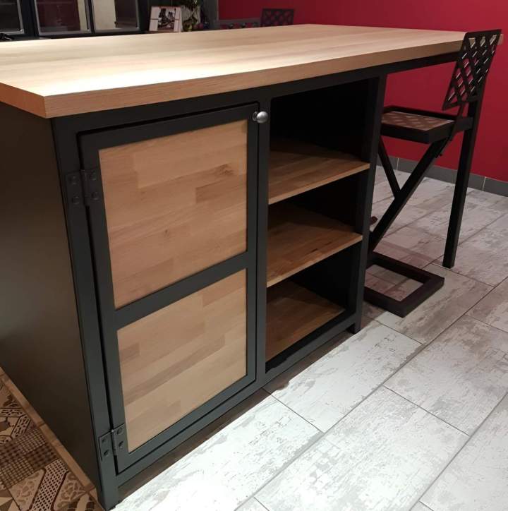 Table avec fonction de rangement Renage