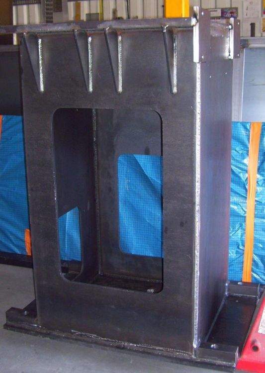 Structure de base pour machine industrielle Renage